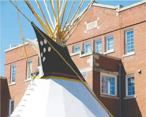  ?? DARREN MAKOWICHUK / POSTMEDIA NEWS FILES ?? If the CHA has its way in inflating the word genocide to include Canada’s Indigenous residentia­l schools alongside this horrific historical record, then it will have robbed the word genocide of all precision, Barbara Kay writes.