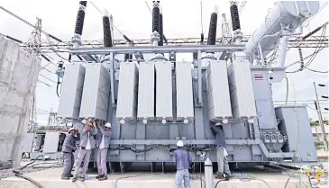  ??  ?? TRT makes and installs transforme­rs for business operators and state power utilities.