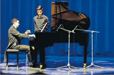  ?? FOTOS/RICARDO SÁNCHEZ ?? El primer evento que se llevará a cabo en el Teatro de la Ciudad será un concierto de piano.