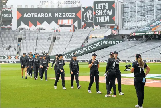  ?? Photo / Photosport ?? The White Ferns were ranked fifth heading in to the World Cup and Covid negated some of the advantages of being tournament hosts.