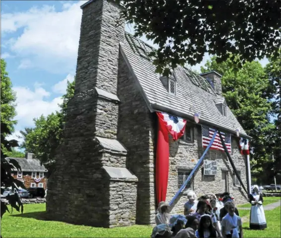  ?? PETER OTIS, FILE PHOTO ?? The Whitfield House Museum festooned.