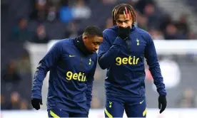  ?? ?? The futures of players such as Steven Bergwijn (left) and Dele Alli will provide a litmus test for the club’s managing director of football, Fabio Paratici. Photograph: Hannah McKay/