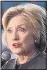  ??  ?? CLINTON: 37 percent prefer Democrat