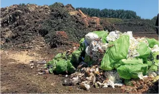  ?? STUFF ?? Commercial composters, such as Envirofert in Tuakau, can only take small amounts of compostabl­e packaging at a time.