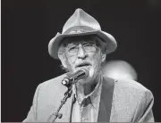  ?? File, Mark Humphrey / ?? Don Williams performs during the All for the Hall concert in Nashville, Tenn. Williams, an award-winning country singer, died after a short illness. He was 78.