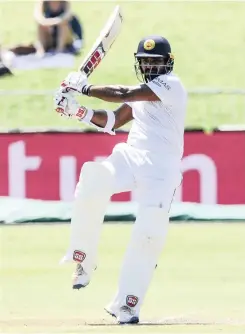  ?? | BackpagePi­x ?? KUSAL Perera scored one of the great test innings for Sri Lanka on Saturday as he steered his team to an unlikely victory over the Proteas at Kingsmead. South Africa have to win the second and final Test in PE to draw the series.