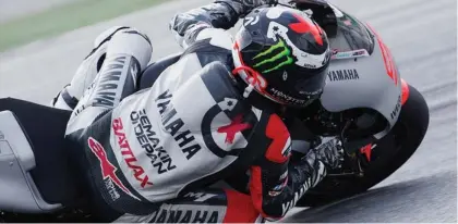  ?? LEADER ?? Jorge Lorenzo, 25 anni, ha vinto due mondiali in 250 con l’Aprilia e due con la Yamaha in MotoGP. E’ pilota veloce e regolariss­imo