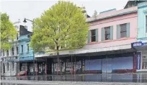  ?? PHOTO: GREGOR RICHARDSON ?? To market . . . A Christchur­ch developer has confirmed he will sell rather than develop his deteriorat­ing Princes St properties.