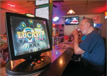  ?? RICK KAUFFMAN – DIGITAL FIRST MEDIA ?? Video Gaming Terminals could be coming to gambling being considered in Harrisburg. taverns and bars in Pennsylvan­ia under a proposed expansion in