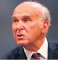  ??  ?? Complaint: Sir Vince Cable