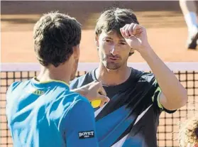  ?? FOTO: MANEL MONTILLA ?? Ferrero, de 37 años, llegó al nº 1 mundial y ganó en Roland Garros en 2003