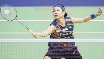  ?? HT PHOTO ?? Tai Tzu Ying considers the 2017 All England victory as her best performanc­e.