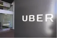  ?? Eric Risberg / Associated Press ?? The Justice Department is looking into allegation­s that Uber used fake software to thwart investigat­ors.