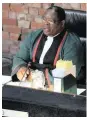  ??  ?? Deputy Chief Justice of the Constituti­onal Court Raymond Zondo.