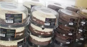 ??  ?? IN-STORE:
The Crave Bakery cakes now available at Food Lovers/square Mart