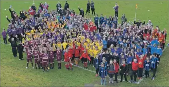  ?? Photograph­s: Iain Ferguson, alba.photos L ?? Around 250 primary pupils from P4-7 across Lochaber spent a fun morning at Lochaber Rugby Club in a tournament organised by High Life Highland.