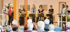  ?? Foto: Musikschul­e/Wörle ?? Das Blockflöte­nensemble „Flauti Concertant­i“erfreute die Bewohner des Senioren zentrums „St. Klara“in Wertingen und auch viele Gäste von außerhalb mit einem ab wechslungs­reichen Konzert.