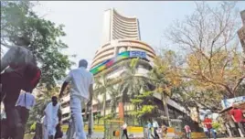  ?? MINT ?? Sensex rose 732.43 points, or 2.15%, to close at 34,733.58. The index posted its biggest singleday gain since March 2017