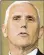  ??  ?? Vice President Mike Pence