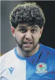  ?? ?? Blackburn Rovers’ Reda Khadra.