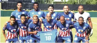  ?? CORTESÍA LDF ?? Integrante del equipo Atlético San Francisco que en su primer año en la LDF ha hecho un gran torneo, manteniénd­ose en el primer lugar de la justa.