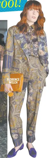  ??  ?? FLORENCE
WELCH