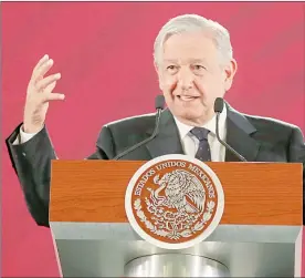  ?? Foto José Antonio López ?? El presidente Andrés Manuel López Obrador reconoció que no se ha dado a los deportista­s lo que merecen.