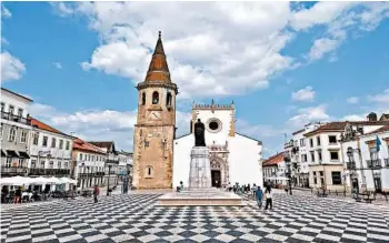  ?? ROBERT WRIGHT/RICK STEVES’ EUROPE ?? classic Portuguese square where you can relax at a cafe and enjoy the Old World scene.