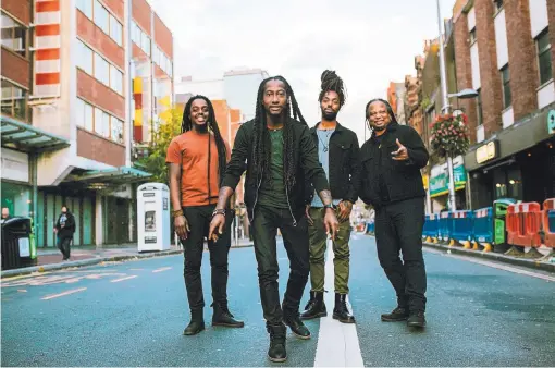  ?? COURTESY OF MARCIA RICHARDS ?? New Kingston is touring in support of its album “A Kingston Story: Come From Far.”