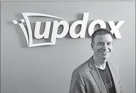  ?? [TIM JOHNSON/COLUMBUS CEO] ?? Michael Morgan is CEO of the Dublin health-care technology firm Updox, which helps connect independen­t physicians to other providers and their patients.