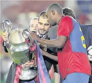  ??  ?? UP FOR THE CUP: Yaya Toure wants another CL trophy