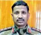  ??  ?? Colonel B. Santosh Babu