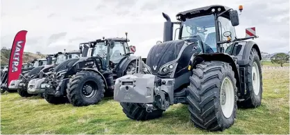  ?? ?? Looking forward to catching up at the Chapman’s stand showing the latest Valtra line up with the new Q series with the Fendt transmissi­on