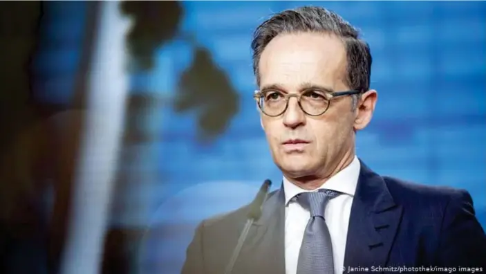  ??  ?? Außenminis­ter Heiko Maas droht mit Gegenreakt­ionen