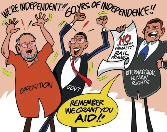  ?? The Clovis Toon does not necessaril­y represent the view of the Jamaica Observer. ??