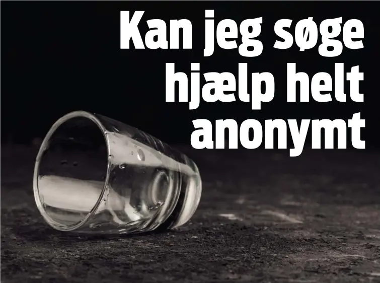  ?? FOTO: SHUTTERSTO­CK ?? Det begyndte med lidt vin før sengetid for lige at dulme den indre uro – nu står den på vodka og et råb om hjælp fra den anonyme brevskrive­r.