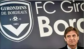  ??  ?? Le président des Girondins de Bordeaux, Frédéric Longuépée, en 2018.