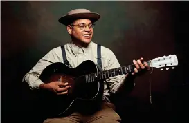  ?? CONTRIBUTE­D PHOTO ?? Musician and singer-songwriter, Dom Flemons, who performed at the very first String Band Festival as a member of the Carolina Chocolate Drops, returns to kick off this year’s festival