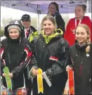  ?? Special to The Daily Courier ?? Big White’s Kiera Swift placed third in the giant slalom and her teammate Shayna Little finished sixth.