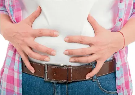  ?? 123RF ?? Very occasional­ly, bloating can signify something serious going on, but more often than not it doesn’t and a simple change in diet or lifestyle can help.