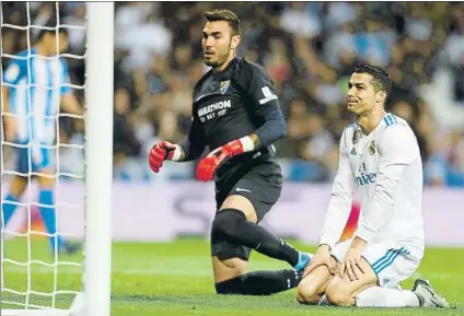  ?? FOTO: J.A. SIRVENT ?? El Madrid ganó el partido de la primera vuelta 3-2 Cristiano Ronaldo falló un penalti en el minuto 76, pero marcó en el rechace