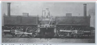  ?? ?? The Neath & Brecon Railway’s standard gauge Fairlie Mountainee­r.