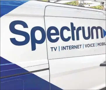  ?? Star Max ?? THE WHITE HOUSE said that Spectrum — which serves much of Los Angeles County — has doubled the bandwidth of its federally subsidized offering from 50 to 100 megabits per second for qualified households.