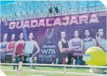  ?? ?? Guadalajar­a será sede del primer torneo 1000 en México.