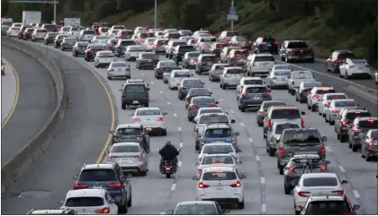  ?? JANE TYSKA — STAFF ARCHIVES ?? California on March 9regained authority to set its own strict tailpipe pollution standards.