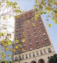  ?? Los Angeles Times ?? TALL buildings that once stood out now fade into the background as Los Angeles fills up. This is the nature of cities.