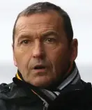  ??  ?? Realist: boss Colin Calderwood