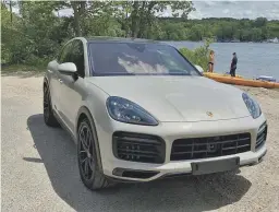  ??  ?? Prices for the 2021 Porsche Cayenne GTS coupe start at $110,500.