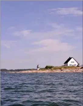  ??  ?? FAGERHOLM. Jan M. Koivurinta och hans företag Captium köpte den före detta sjöbevakni­ngsstation­en för elva år sedan.