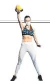  ??  ?? KETTLEBELL­S